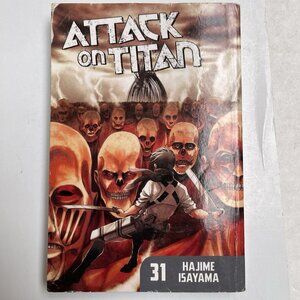 Attack on Titan Volume 31 Hajime Isayama 2020 Shingeki no Kyojin AOT Fantasy